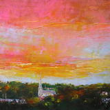 St. Johns, Ranmoor (Autumn Evening Sky)