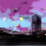 Stormy Sunset From Midland Station