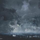 Blue Grey Storm Light 2