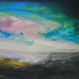 Sunrise, mist  rain [from Higger Tor]