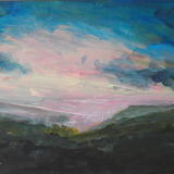 Sunrise, mist  rain [from Higger Tor]