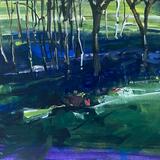 Bluebell Shadows, Eccy Woods 