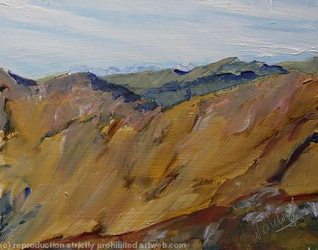 ACross to the Cullins from Streap