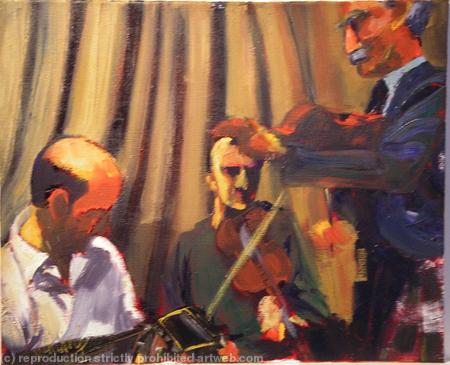 Trio: Iain, Duncan and Tearlach