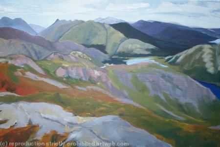 Heavily Glaciated Lochaber, Late Summer