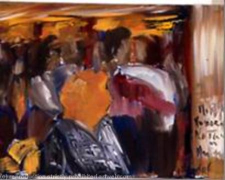 Broken Spoke study 2, Redhead