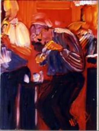 Mustang Hall 1, Study for Spoon Players Polka