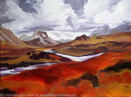 Cullin Range, Skye, Autumn