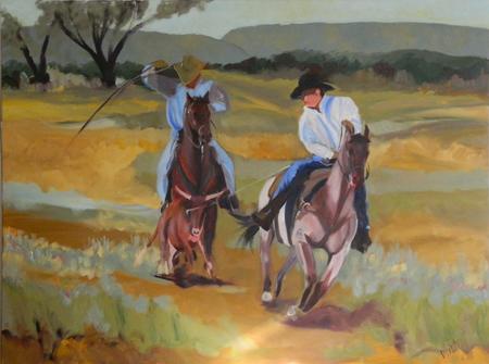 Team Calf Roping, 4 Flags Ranch, Palo Pinto, TX