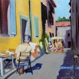 Breakfast on Market Day, Valbonne