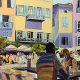 Valbonne Square from Auberge Provencal