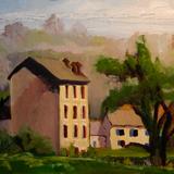 Mill at Pont Morvan, Brittany