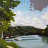 Cliff Dwellers, Canoeing on the Brazos