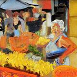 Courgette Blossoms, Valbonne Market