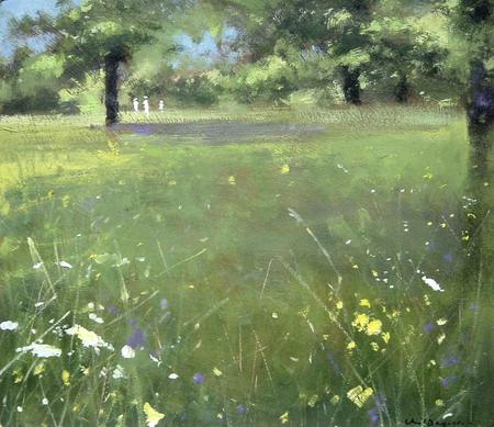 Spring meadow at Great Dixter