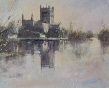 1090 Tewkesbury Abbey 8x10
