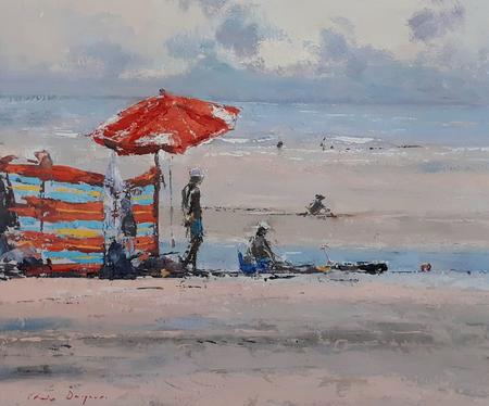 1780  On the beach at Camber