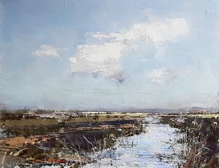 1870  A marsh near Blakeney, Norfolk