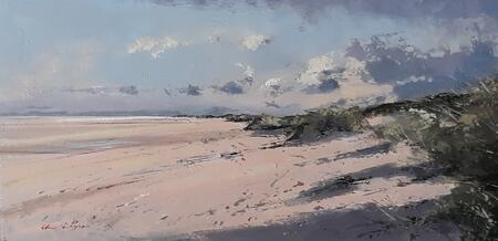 1875 Sunlight after rain, Holkham beach