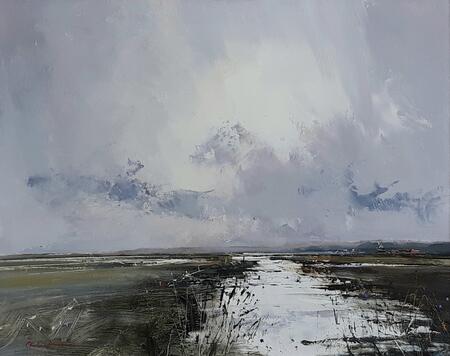 1932 Towards Cley village, Norfolk