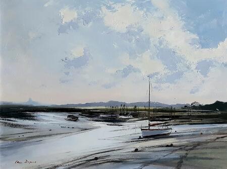 1937  Summer sky, Morston, Norfolk