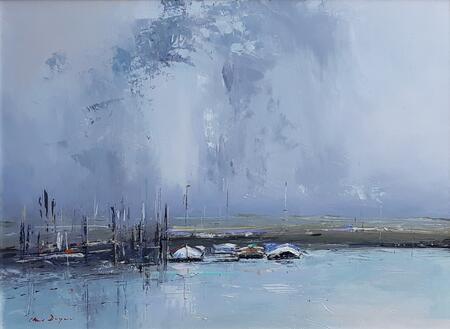 1936 'High tide at Morston'