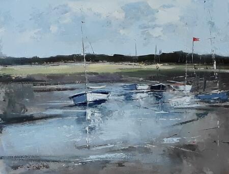 1958  Morston, falling tide 