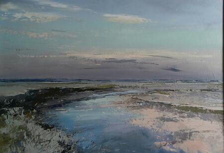 2185 Stiffkey marshes, looking north