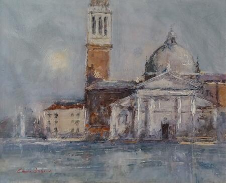 2154 Venice, misty day