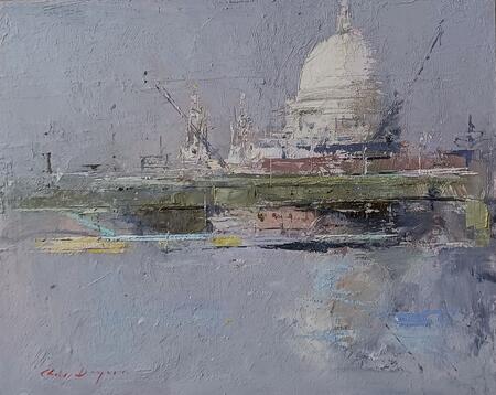 1817 Towards Southwark Bridge