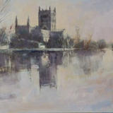 1090 Tewkesbury Abbey 8x10