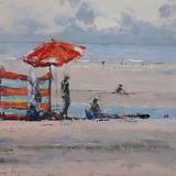 1780  On the beach at Camber