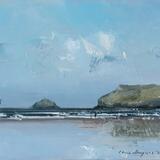 1914 Breezy day at Polzeath