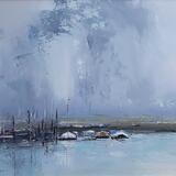 1936 'High tide at Morston'