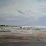 1955 Eastwards from Camber beach