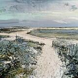 2189 A sandy path at Holkham