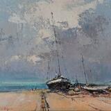 1913 Whitstable beach, Kent