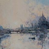 1907 A Thames nocturne