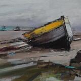 1685 A Hastings lugger, Dungeness