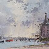 1823 The Thames at Rotherhythe