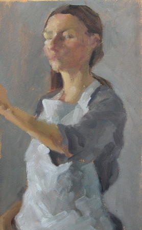 Painting a Self Portrait