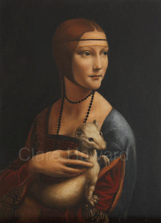 Copy of Lady with an Ermine