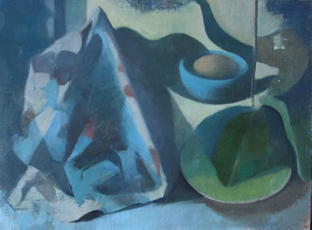Still Life with Bird - Available at Tregony Gallery
