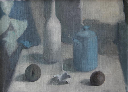 Still Life with Leaf