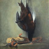 Still Life with Bird - Copy of original by Chardin