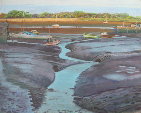 last rays of the day Keyhaven