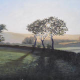 Sunset above Talgarreg