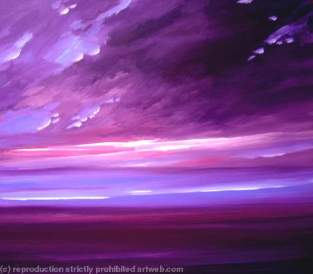 Damson  Plum Skies SOLD