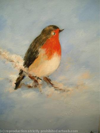 Robin Redbreast in the Snow