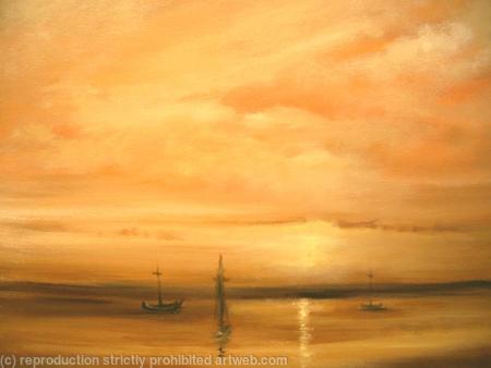 Raw Sienna Skies SOLD